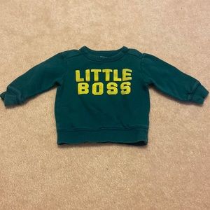 Little Boss Sweatshirt